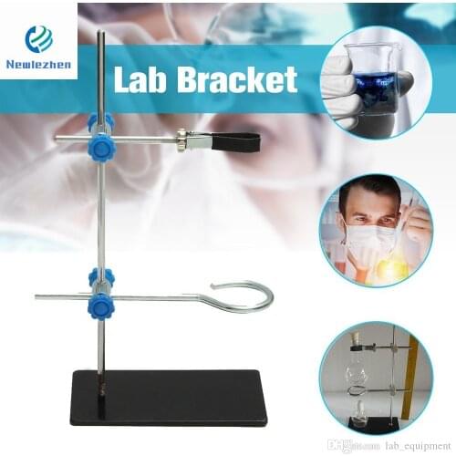 High Mini Lab Bracket Retort Support Stands Clamp Flask Alcohol Bottle High 30cm School Laboratory Education Supplies Equipment