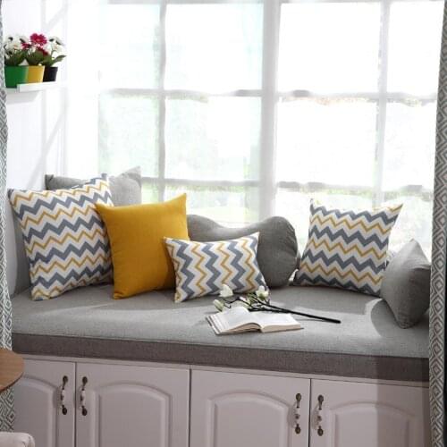 Capa De Almofada Bed Bedroom Poduszka Na Siedzisko Mattress Coussin Decoration Balcony Seat Cushion Home Decor Window Sill Mat