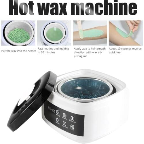 Wax Heater Warmer Wax-melt Machine Set Waxing Kit for Hair Removal Wax Beans Bead Heating Machine Paraffin Depilatory Epilator