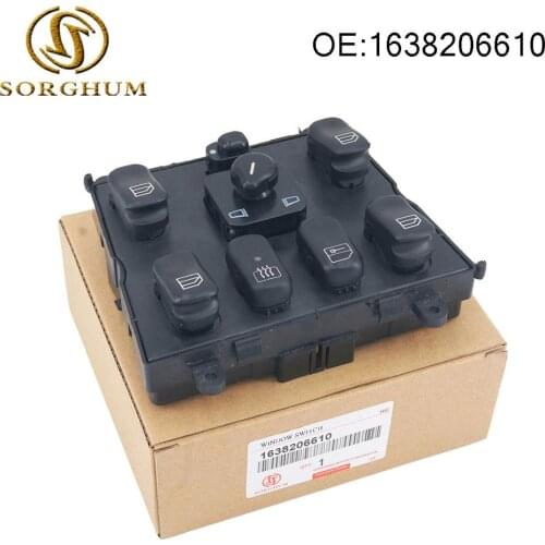 New Master Switch/Power Window Regulator For Mercedes-Benz ML320 ML430 ML55 AMG ML500 1638206610 A1638206610 163 820 66 10