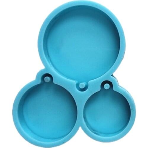 U90E Pendants Epoxy Resin Mold DIY Crafts Jewelry Casting Tool Hanging Tag Listed Silicone Mould