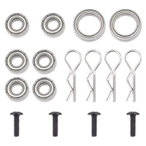 Ball Bearing 15x10x4mm 11x5x4mm M3x10 Screws Body Clips R Clip For 1/10 Traxxas Slash 5807 4x4 Rustler