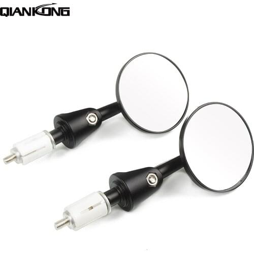Universal Motorcycle Mirror Motorbike Rearview Side Handle Bar Mirror For HONDA CR80R 1983-2007 YAMAHA YZ65 YZ80 85 1995-2018