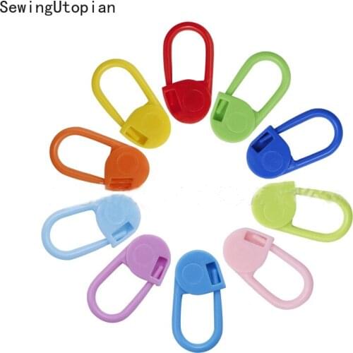 100PCS Knitting Tools Markers Crochet Locking Stitching Locking Stitch Markers Crochet Latch Knitting Tools Needle Clip Hook