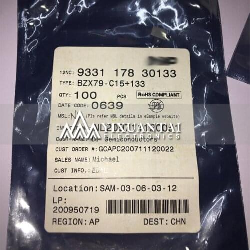 100PCS/LOT Free Shipping! 100% New Original BZX79-C13 BZX79-C15 BZX79-C18 BZX79-C20 DO35