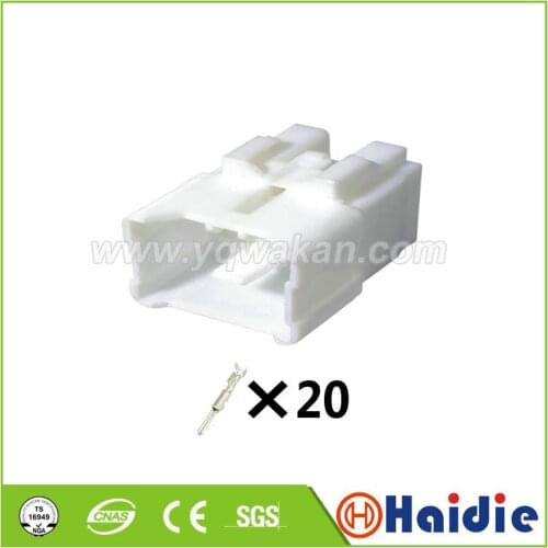 2sets 20pin auto electric male of 6240-5134 unseled plug wire harness plastic plug connector