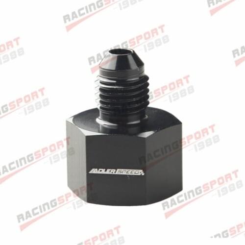 -6 AN AN6 AN-6 Female To -4 AN AN4 AN-4 Male Flare Reducer Black