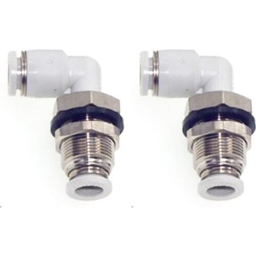 Accessories--One-Touch Fittings tube-tube type Bulkhead male elbow PLM10 PLM12
