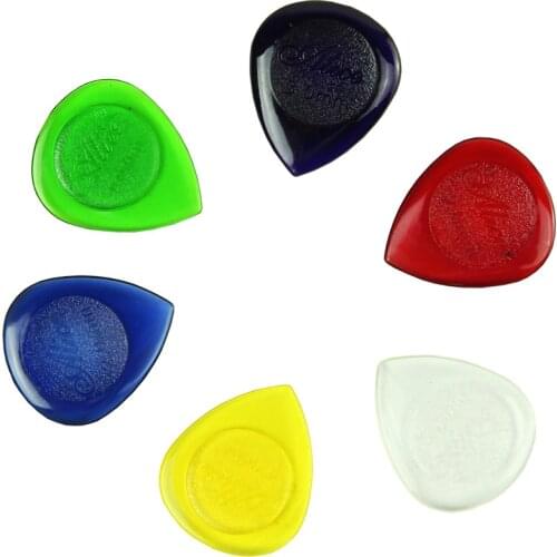 Alice 6 pcs Durable Guitar Picks for Acoustic Electric Guitar Bass Clear Plectrum 1.0 2.0 3.0mm Alice 6JSM