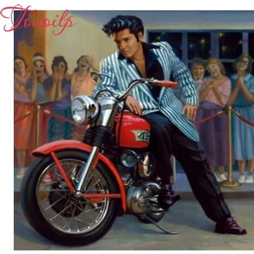 "Elvis" 5d Diamond Painting 5D DIY Diamond Cross Stitch Full spuare&Round Resin Mosaic Embroidery Painting Decoration insect
