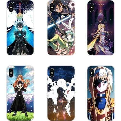 Anime Sword Art Online For Samsung Galaxy A3 A5 A7 A9 A8 Star A6 Plus 2018 2015 2016 2017 Accessories Phone Cases Covers