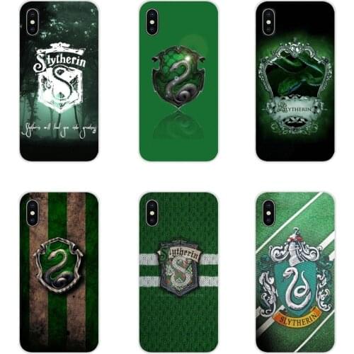 For Huawei G7 G8 P7 P8 P9 P10 P20 P30 Lite Mini Pro P Smart Plus 2017 2018 2019 Slytherin School Accessories Phone Cases Covers