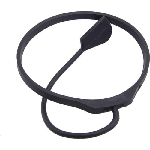DWCX Rubber Gas Fuel Tank Filler Cap Rope Fit For Land Rover Velar Sport Discovery 2019 2018 LR053666 LR053665