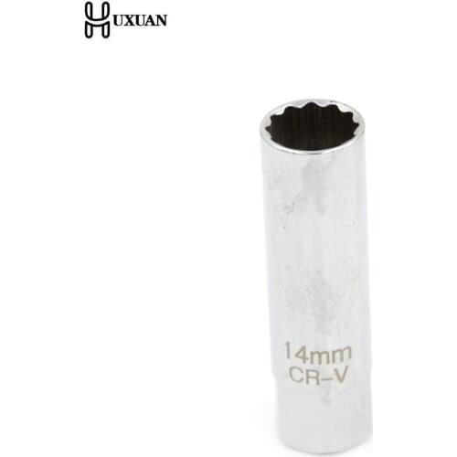 14mm 12 PT Point Remover Wrench MINI Spark Plug Socket Thin Wall 3/8" Drive For Mercedes For Peugeot