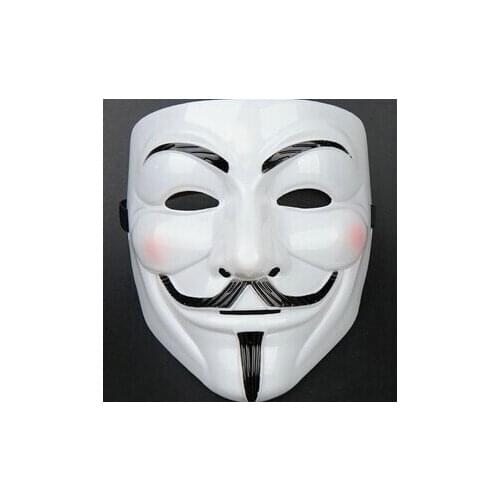 Halloween Christmas Party Movie Cosplay V for Vendetta Hacker Mask Anonymous Guy Fawkes Gift Adult Kids Film Theme Mask Joker