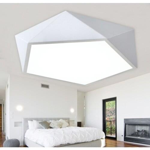 HSHIXINMAO Modern minimalist LED ceiling lights geometry creative home commercial lighting Ceiling lamps Lighting fixture