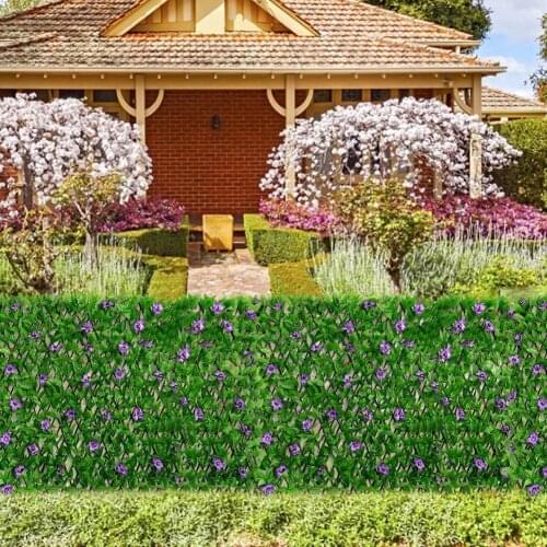 Artificial Leaf Garden Patio Fence Screening Roll Privacy Screen Garden Fence For Outdoor Backyard Balcony Decor