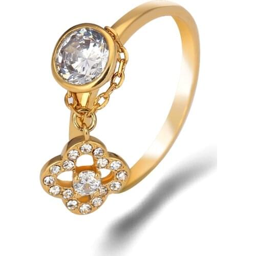 Bride Talk Up to 70% Off Inventory Clearance Women Luxury Rings For Wedding Party Crystal Rhinestone Jewelry High Quality Gift