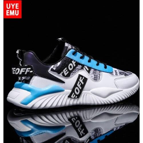 UYEEMU Mens Shoes 2021 New Summer Board Shoes Trend Casual All-Match Sports Popular Mesh Breathable Running Shoes Size 39-44