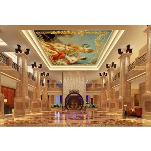 Angel wallpaper mural custom 3d wallpaper murals ceiling 3d wallpaper mural ceiling Home Decoration