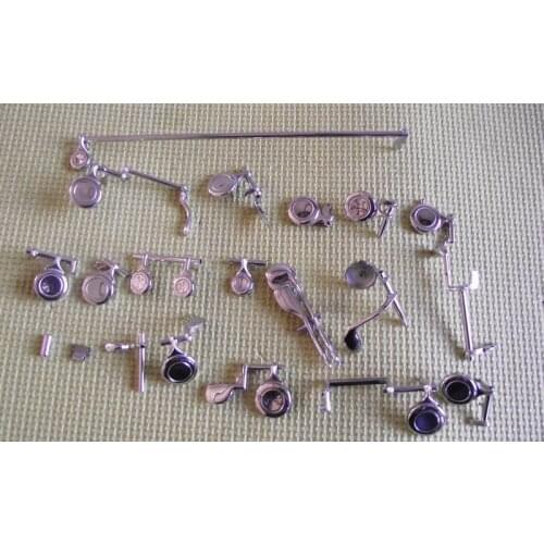 New Flute repair parts Nickel - plated keys