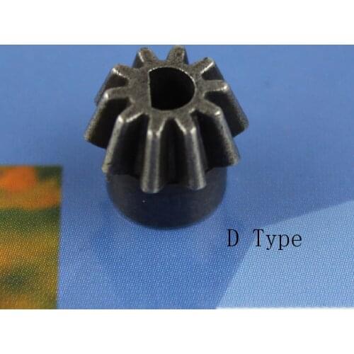VULPO Wholesale 10Pcs Motor Pinion Gear (Type D/ Type O)for Airsoft AEG Motor