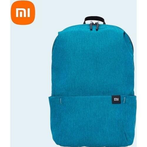 Original Xiaomi New Backpack Mi Colorful Small Backpack Thin Men Women Simple Student Bag 10L Capacity Daily Casual Sports Bag