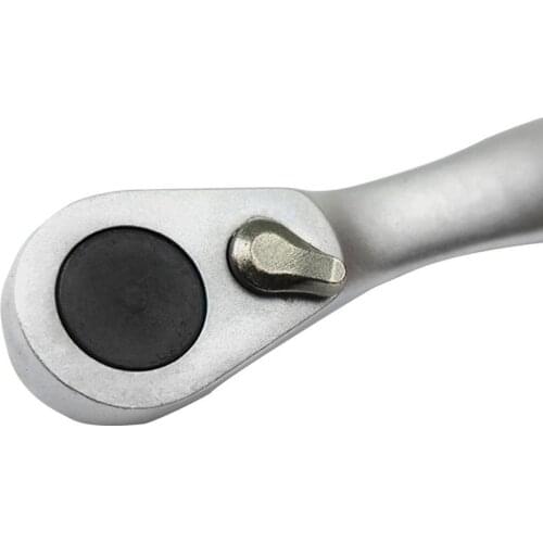 Portable 1/4inch Mini Single-Ended Torque Rachet Wrench Spanner Hand Repair Tools Alloy Wrench for Vehicle Bicycle Repair Tool