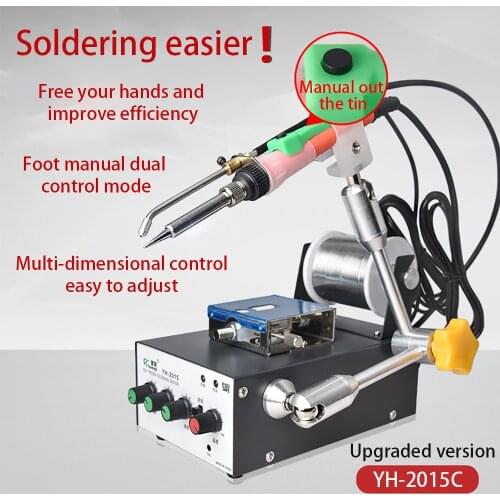 Repair Automatic Machine PCB Tin Melt Tool Mobile Phone Repair Motherboard Spot Welding Tools Automatic Tin Retone Adjustable