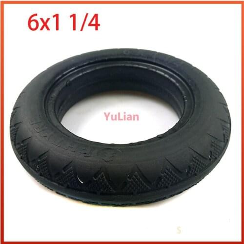 150mm 6 inch Pneumatic Tire 6X1 1/4 tire electric scooter solid tire fits many gas electric scooters tire