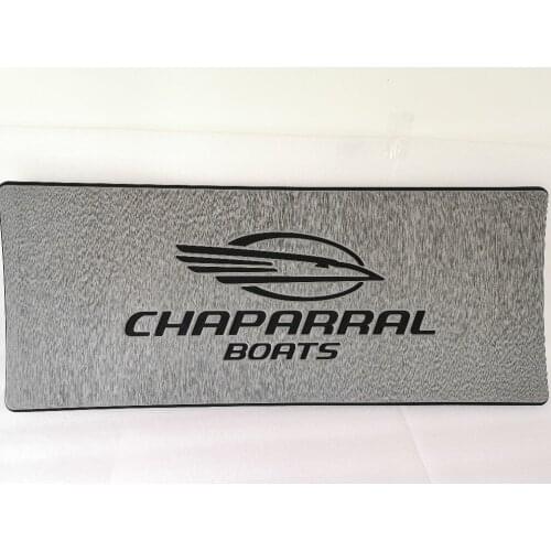 Marine Boat Yacht Helm Station Anti-Fatigue EVA Brushed Grey Pad with CHAPARRAL BOATS Logo 406*991*13mm 16" x 39" x 1/2"