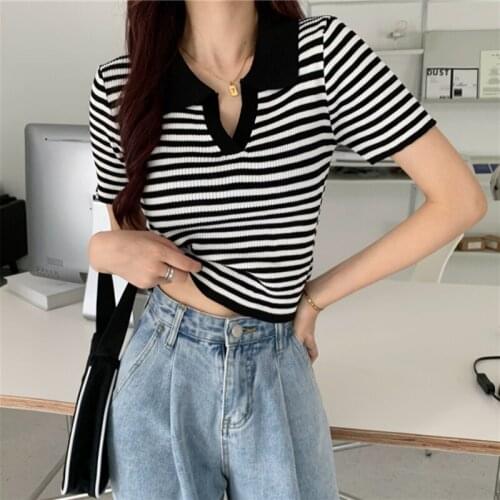 Женские трикотажные футболки YUAZHOQI China At AliExpress