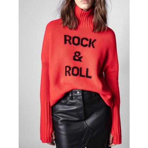 Women Sweater 2021 Autumn and Winter Letter Smiley Face Embroidery 100% Cashmere Hooded Sweater Sweater