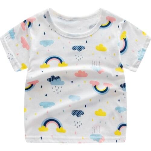 ZWY832 Solid Children T-shirt for Boys Girls Good Quality Cotton Summer Kids Tops Tees Baby Kids Tshirts Blouse Clothes