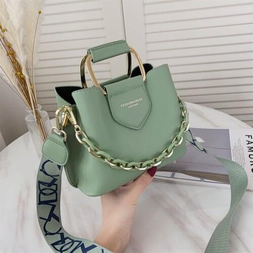 2021 Fashion Womens One-shoulder Handbag PU Leather Quality Messenger Casual Fashion Classic Women Bag Messenger Handbags