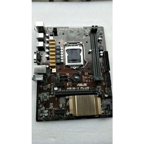 Free shipping original motherboard for for ASUS H81M-V PLUS LGA 1150 DDR3 USB2.0 USB3.0 boards H81 Desktop motherboard