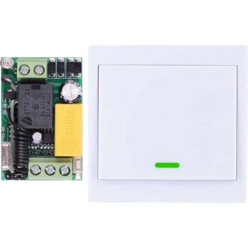 Wireless Remote Control Switch AC 220V Receiver Wall Panel Remote Transmitter Hall Bedroom Ceiling Lights Wall Lamps Wireless TX