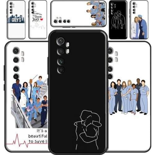Greys Anatomy Case For Xiaomi Mi 11 Lite Ultra 9 10 9T 10T Pro A3 POCO F3 F1 F2 M3 X3 Pro Bumper Cover