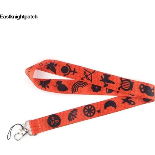 E1834 Mobile Phone Strap Percy Jackson Camp Half-Blood Neck Lanyard Neck Strap Key ID Card For Phone USB Badge Holder Hang Rope