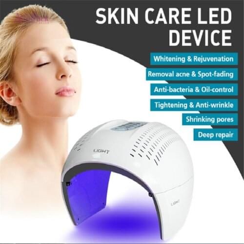 EUtaxfree PDT LED Photon Spectrometer Light Therapy Lamp Facial Body Beauty SPA PDT Mask Skin Wrinkle Remove Device salon beauty