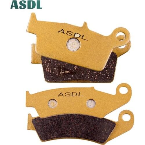 250CC Motorcycle Front Rear Brake Pads Kit For HONDA AX-1 NX250 CRM250 CRM250R MK1 MD24 XLR250 Baja 250 MK2 MD22 NX CRM XLR 250