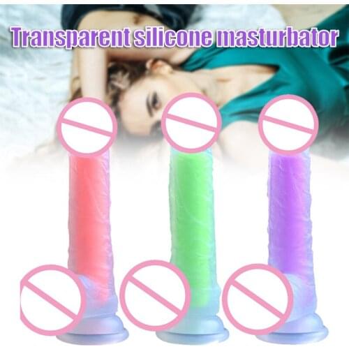 Hot Manual Female Masturbation Device Silicone Simulation Penis Vibrator Sex Toy for Women Cosplay