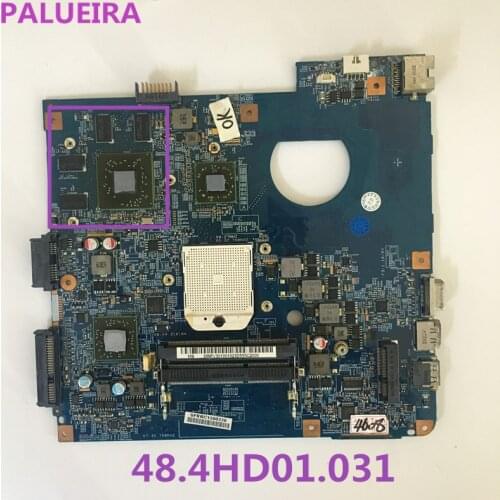 PALUBEIRA JE40-DN MB 48.4HD01.031 MAIN BOARD with video card chip MBPV301001 For Acer aspire 4551 Laptop Motherboard