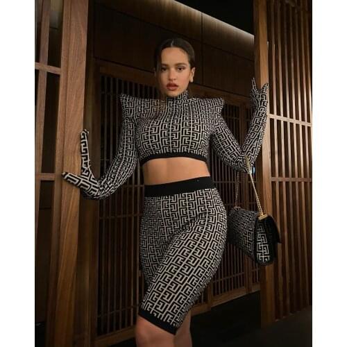 Fashion Trendy Brand 2021 New Summer Bandage Womens High-Quality Suit Sexy Spaghetti Sling Club Dress Vestidos BD2012