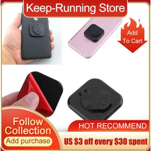Bike Bicycle Mobile Phone Sticker Mount Phone Holder Riding Strong Adhesive Support Stand Paste GPS Bracket for Garmin Bryton