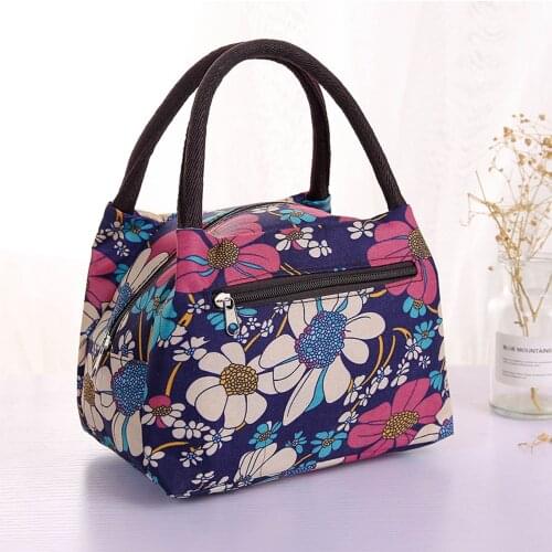 New Trapezoid Portable Grocery Bag Insulated Lunch Bag Large Leak-proof Adult Lunch Tote Bag Insulated Bag Outdoor Picnics Bag