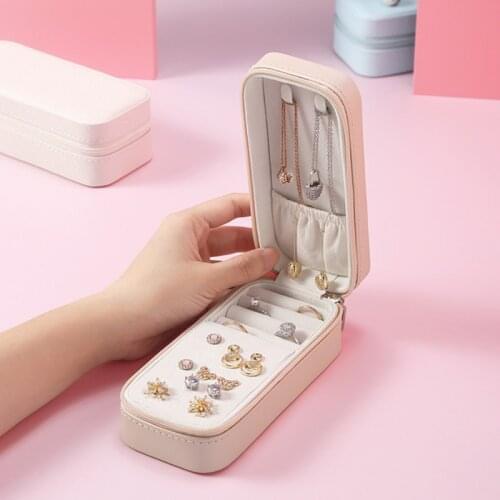 Gift Box for Jewellery Ring Box Jewelry Box Earring Organizer Necklace container Trinket Box Organizador De Joyas Para Colgar