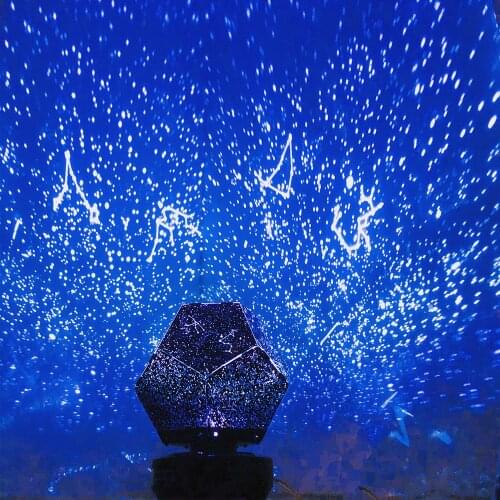 Home planetarium led starry sky projector lamp star night light bedroom Decorat galaxy rotate luminaria lamparas remote control