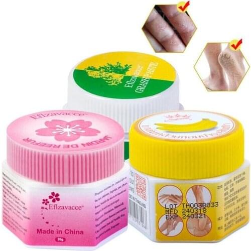 1pcs Thailand Banana Oil Blossoms Grass Repair Anti Dry Frozen Moisturizer Ointment Anti-cracking Cream Foot Hand Heel Skin Care