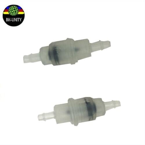 10pcs/lot 6*4mm Printer ink tube connector for Infinity Challenger Phaeton Gongzheng Flora one way ink valve